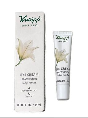 Kneipp Reactivation Eye Cream Lady’s Mantle Vegan Delicate Eye Contour